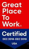 Certified by Great Place to Work