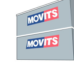 How does your MOVITS mobile storage work?