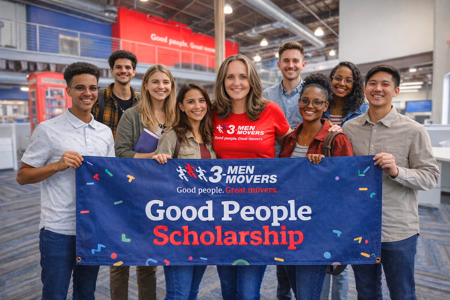 Introducing the 3 Men Movers “Good People” Scholarship