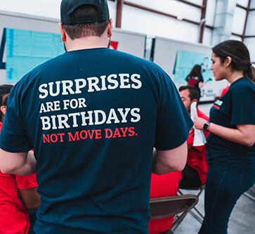 Movifesto Part 7: Surprises are for birthdays. Not move days.