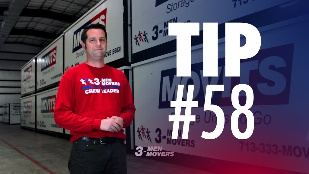Moving Tip 58 | 3 Men Movers | Helpful Moving Tips | Preparing for your Move