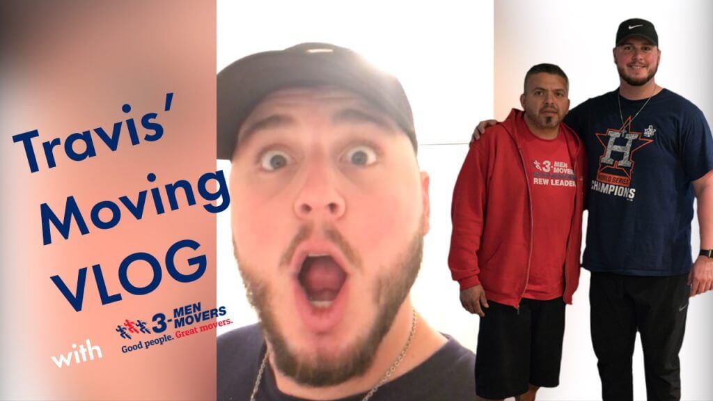 Moving with 3 Men Movers VLOG